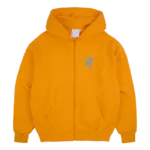 SYNA CIRCLE ZIP HOOD – YELLOW/BLUE