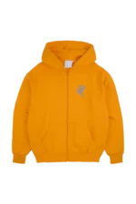 SYNA CIRCLE ZIP HOOD – YELLOW/BLUE