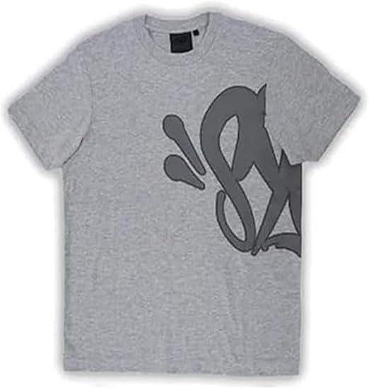 61luDOudgfL._AC_SX522 SYNAWORLD ENSEMBLE SHORT TSHIRT - GRIS - Image 1