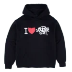 I HEART SYNA HOODY – BLACK