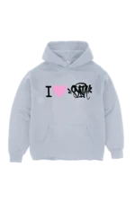 I HEART SYNA HOODY – GREY