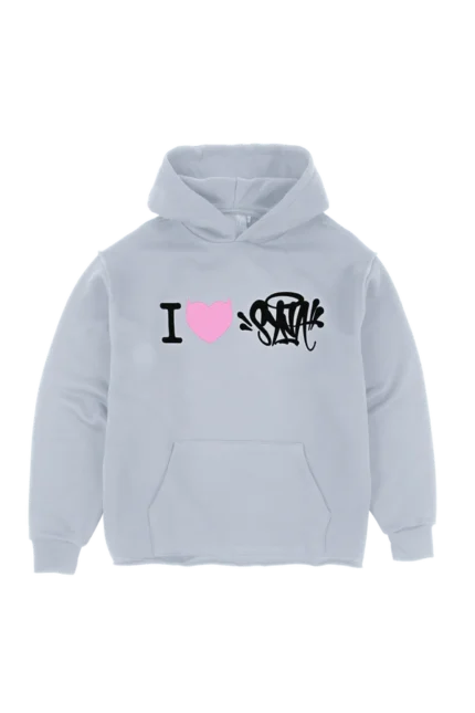 I HEART SYNA HOODY – GREY