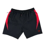 VORTEX WOVEN SHORT – BLACK/RED