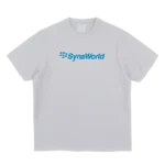 CRACKBERRY PRINTED TEE – WHITE/BLUE