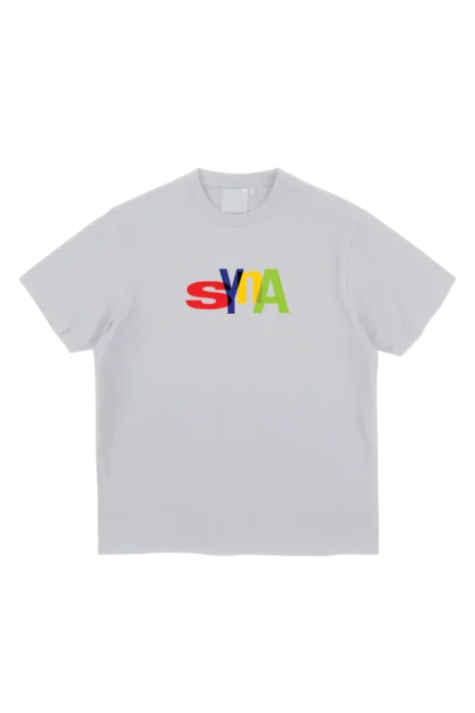 POSITIVE FEEDBACK PRINTED TEE – WHITE/MULTI