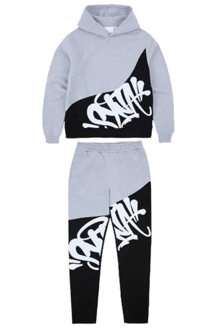 Synaworld Slice Syna Tracksuit – Grey/Black