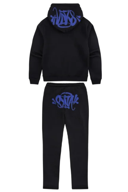 Synaworld OG Syna Tracksuit – Black/Blue